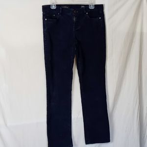 J.Crew navy matchstick corduroy skinny straight 29